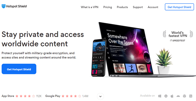 Hotspot shield tv app